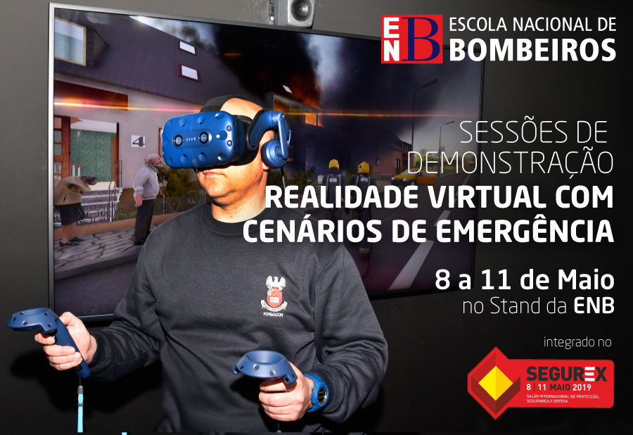 SEGUREX 2019: ENB organiza sessões de demonstração de realidade virtual