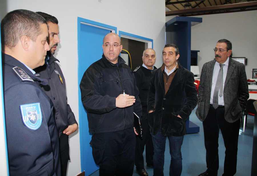 Escola Prática de Polícia realiza visita de trabalho ao CSRV em Sintra 