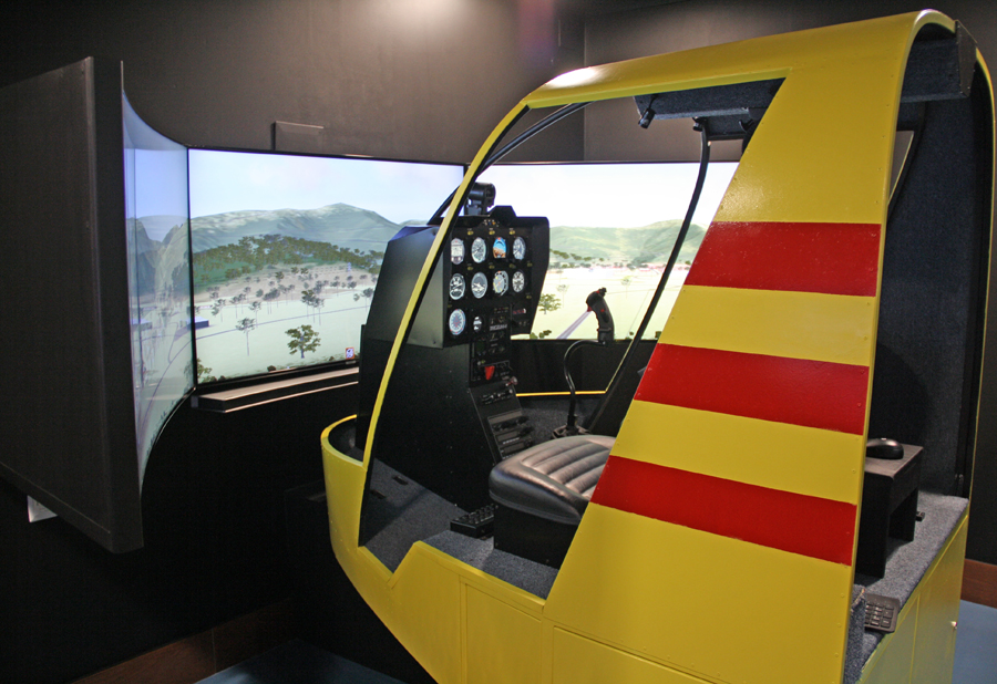 Simuladores de helicóptero e automóvel reforçam capacidade do CSRV em Sintra