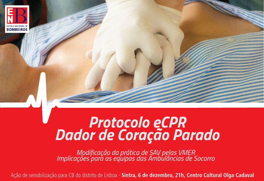 ENB promove ação de sensibilização sobre Protocolo eCPR/Dador de Coração Parado
