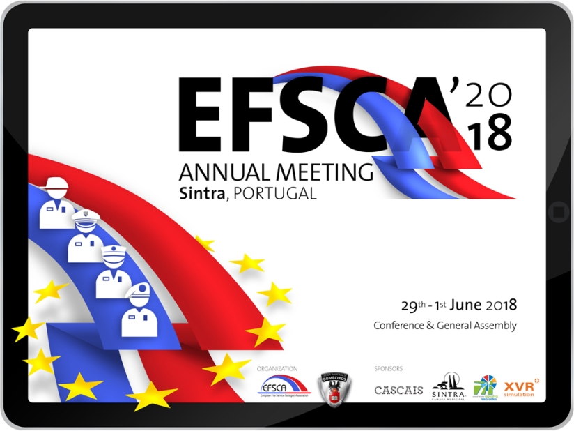 ENB acolhe assembleia geral e conferência anual da Associação Europeia das Escolas de Bombeiros (EFSCA)