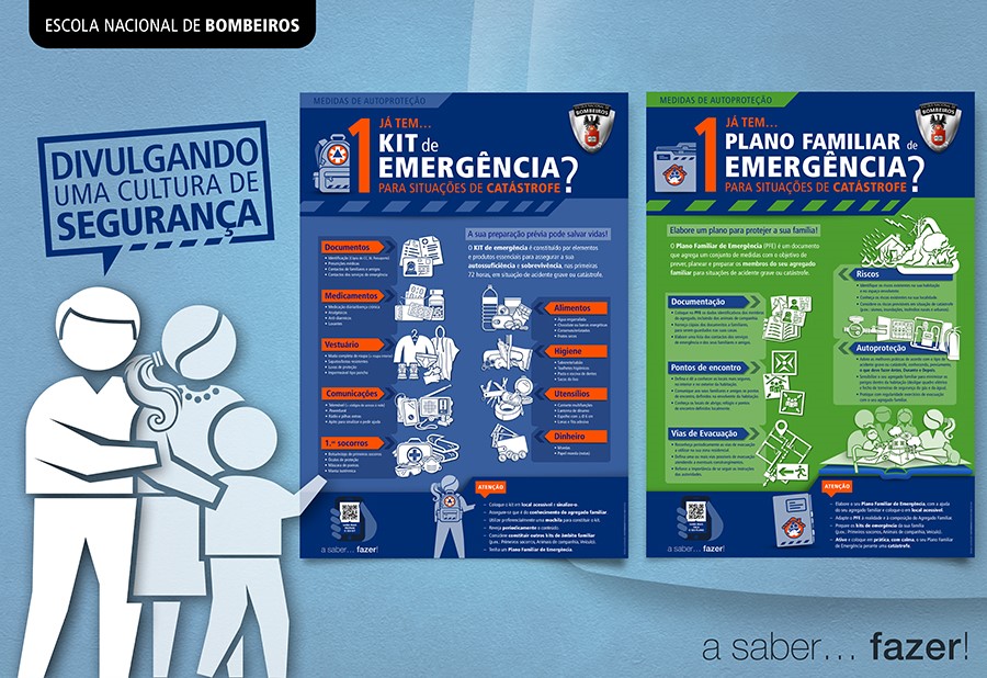 ENB lança cartazes para prevenir e agir em situação de acidente grave ou de catástrofe