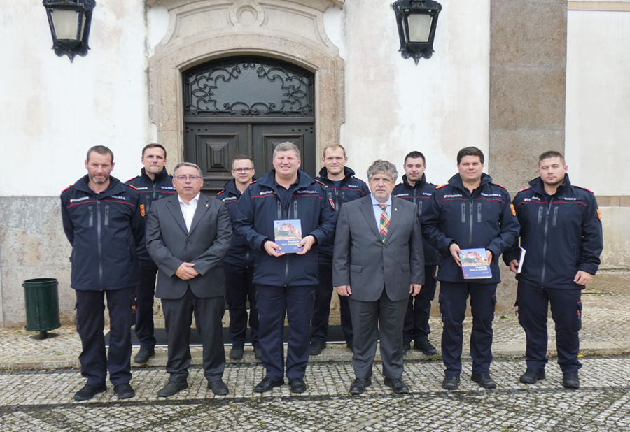 Bombeiros da Áustria frequentam ação de formação no CFEIF na Lousã