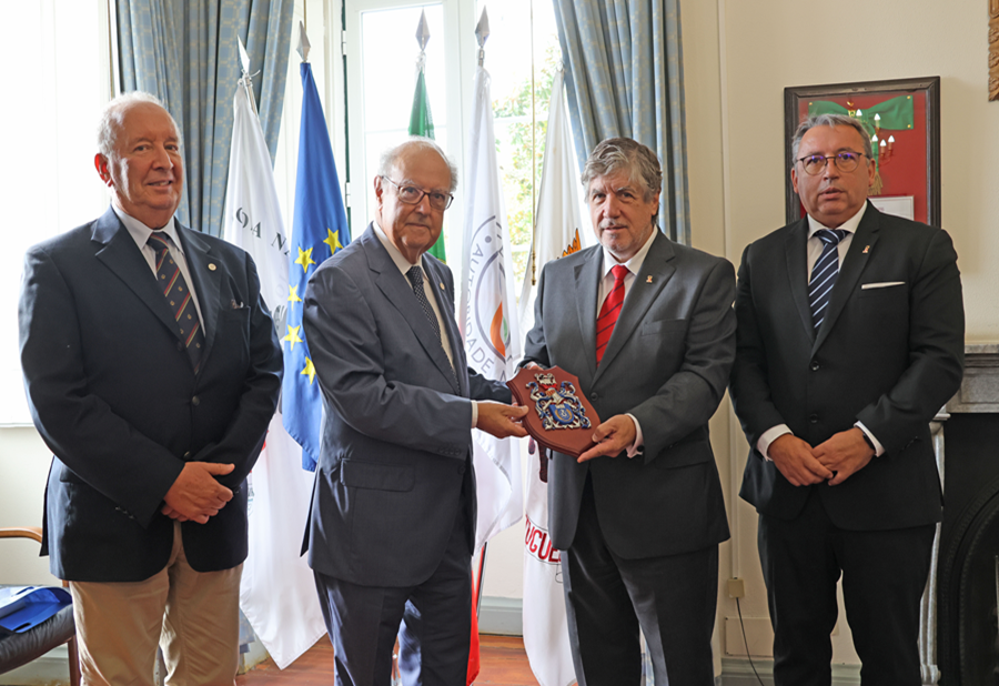 ENB recebe visita do Presidente da Academia de Marinha
