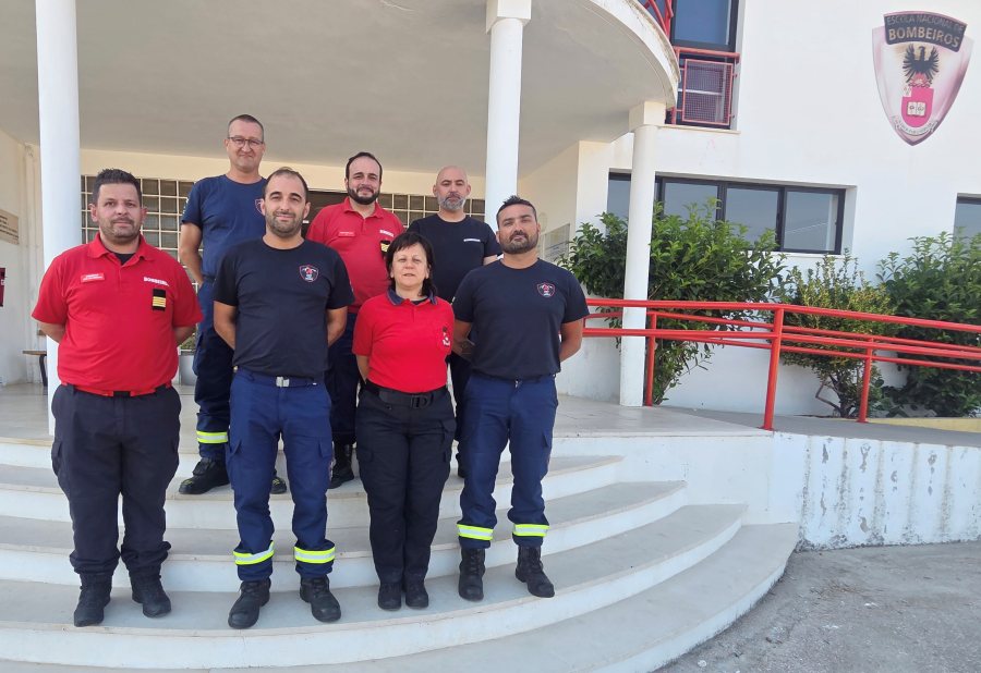 Visita Bombeiros França